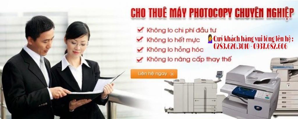 Cho thuê máy photocopy quận Gò Vấp