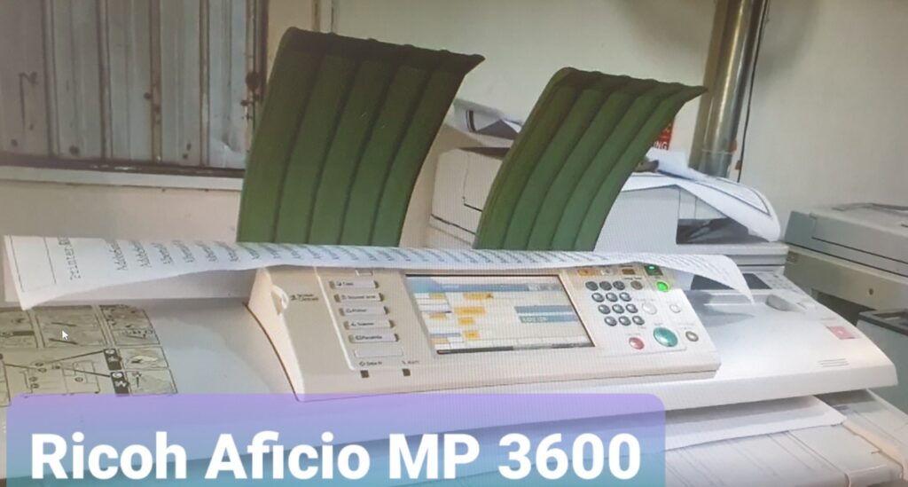 MÁY PHOTOCOPY A0 RICOH AFICIO  MP W3600 