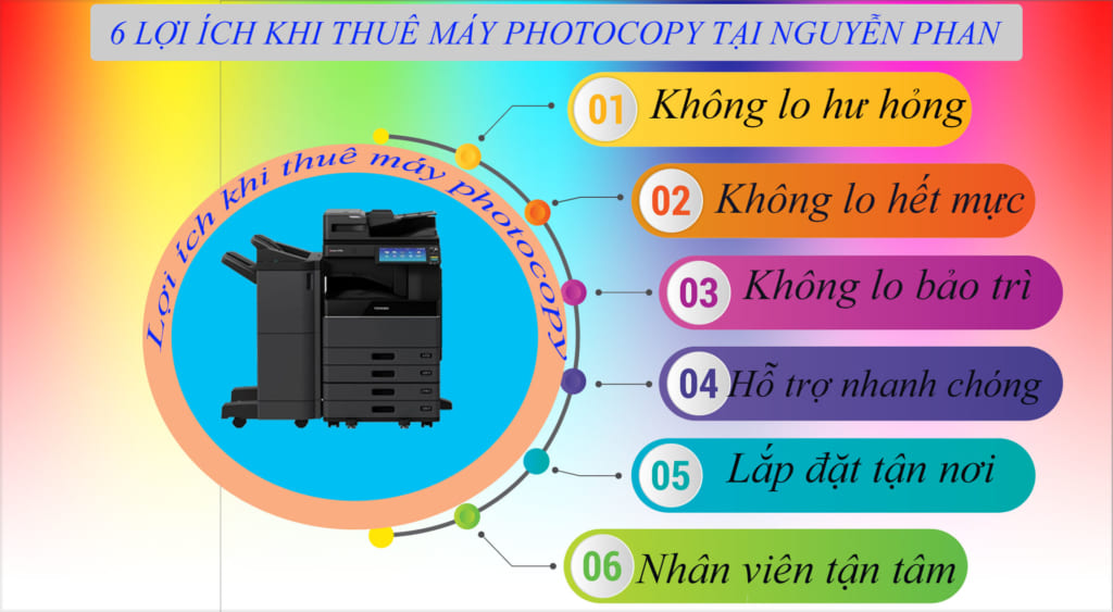 Cho thuê máy photocopy tại Tân Châu Tây Ninh