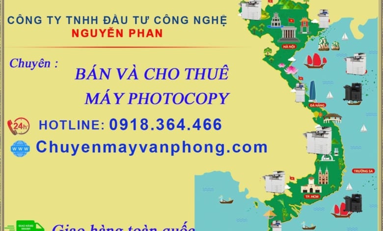 Thuê máy PHOTOCOPY giá rẻ tại Đồng Nai