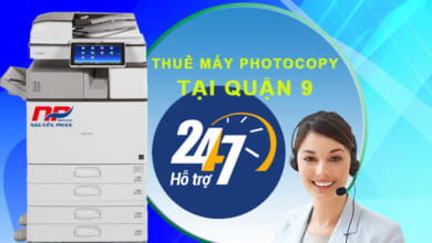 thuê máy photocopy giá rẻ uy tín tại Quận 9