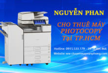Cho thuê máy photocopy nhanh chóng giá rẻ tại Quận 5