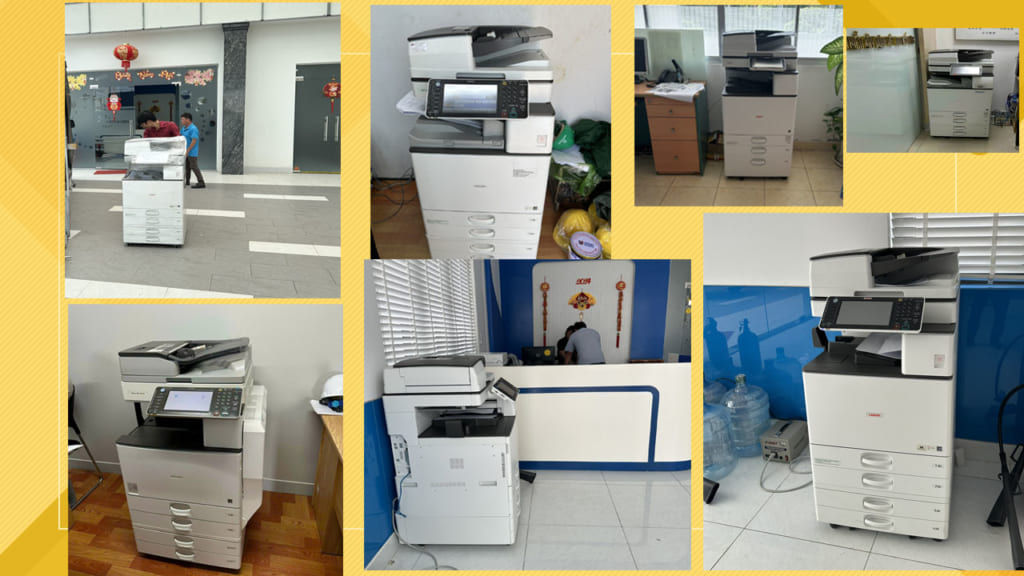 thuê máy Photocopy ở Long An