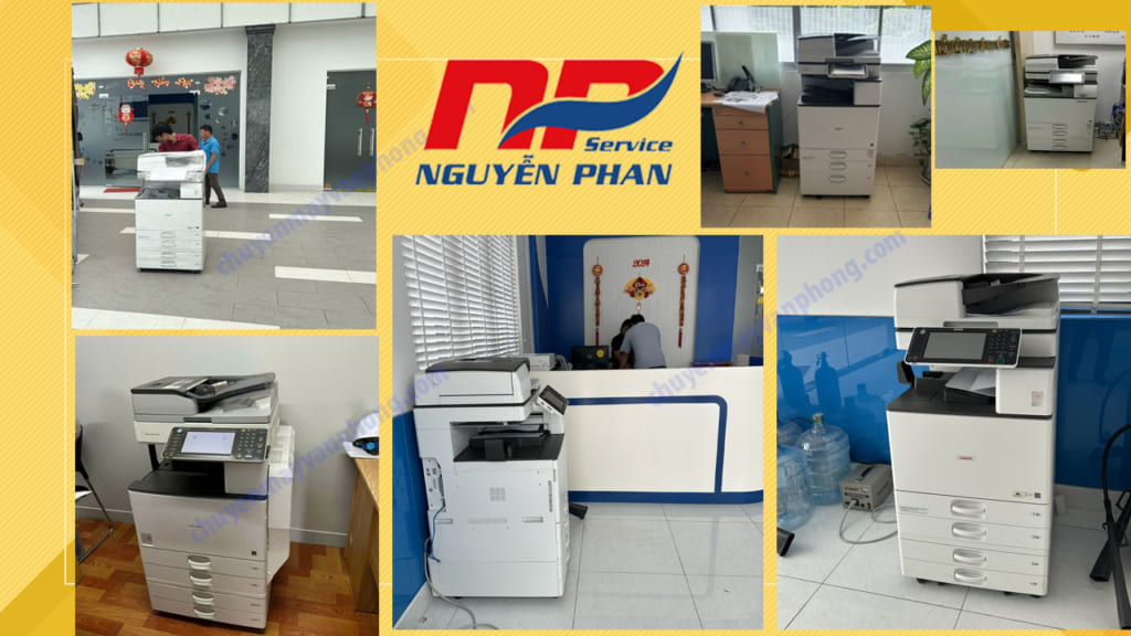 thuê máy photocopy giá tốt ở Huyện Hóc Môn
