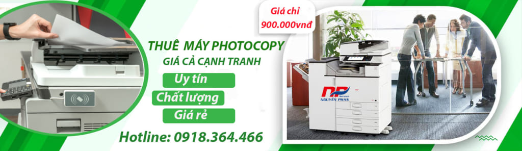 Cho thuê máy photocopy 30k/ngày ở Tân Bình