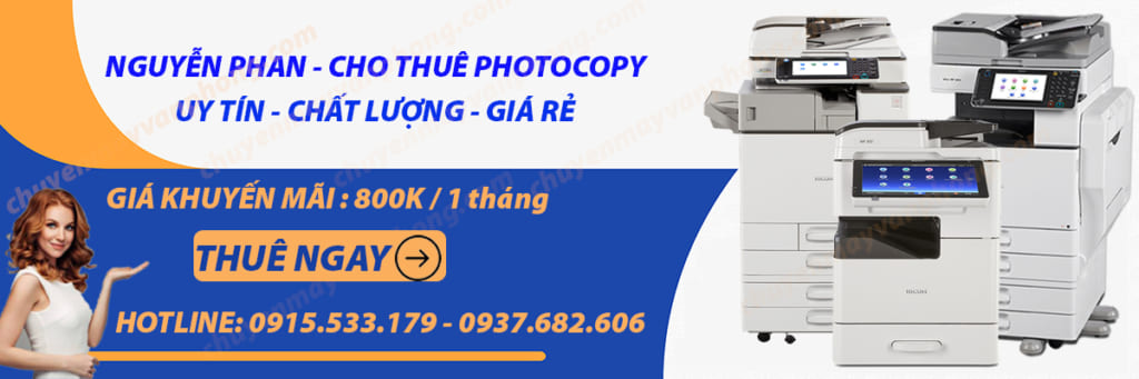 Thuê máy photo GIÁ TỐT ở Quận Thủ Đức