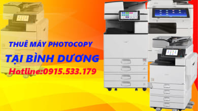 Thuê máy photo giá rẻ uy tín ở Bình Dương