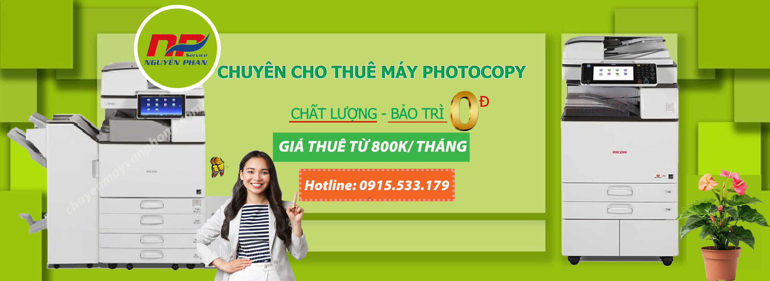 Cho thuê máy photocopy ở tiền giang