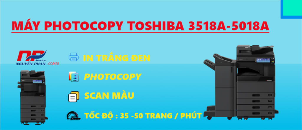 Cho thuê máy PHOTOCOPY Ở Huyện Bình Chánh