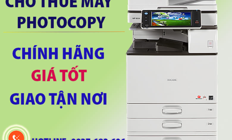 Thuê máy PHOTOCOPY Ở Tỉnh Bình Dương