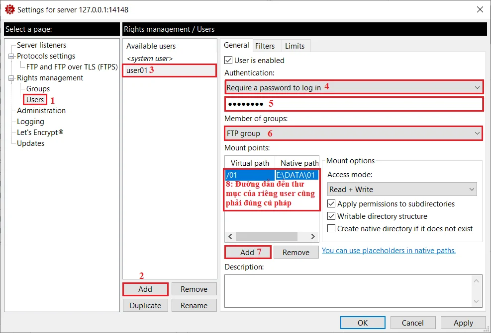 Hướng dẫn CÀI SCAN FILEZILLA máy Ricoh