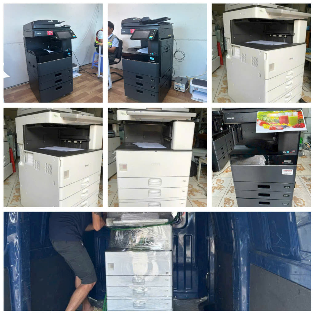 Thuê máy photocopy màu TOSHIBA Ở Quận 12