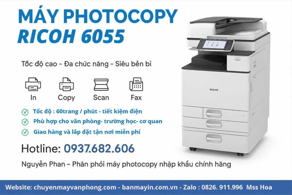 Cung cấp máy photocopy Lái Thiêu HCM