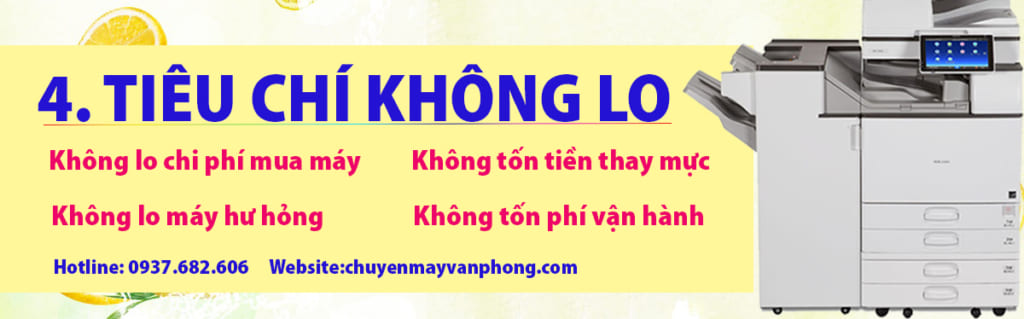 Cho Thuê máy photocopy công trình