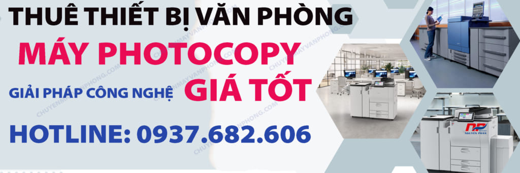 Cho thuê máy photocopy KCN Hải Sơn Tây Ninh