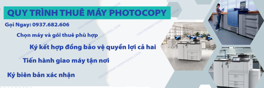 Cho thuê máy photocopy KCN Hải Sơn Tây Ninh
