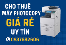 Cho thuê máy photocopy Thủ Dầu Một HCM