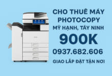 Cho thuê máy photocopy KCN Hải Sơn Tây Ninh