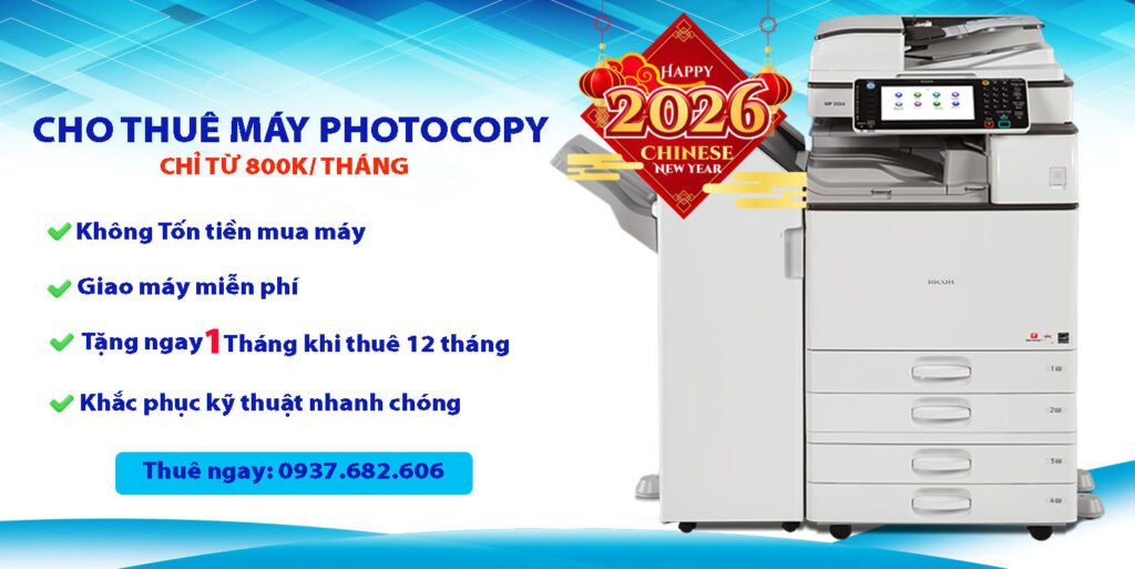 Cho thuê máy photocopy Bầu bàng