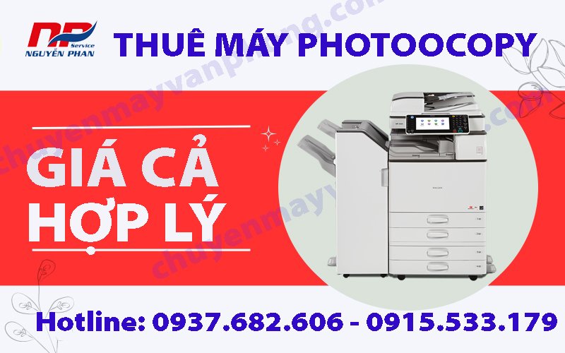 Cho thuê máy photocopy ở Thới An HCM