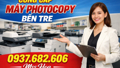 Cung cấp máy photocopy Tận nơi Bến Tre