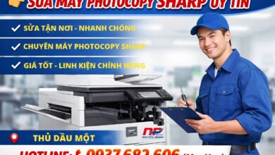 Sửa máy photocopy Sharp Thủ dầu một