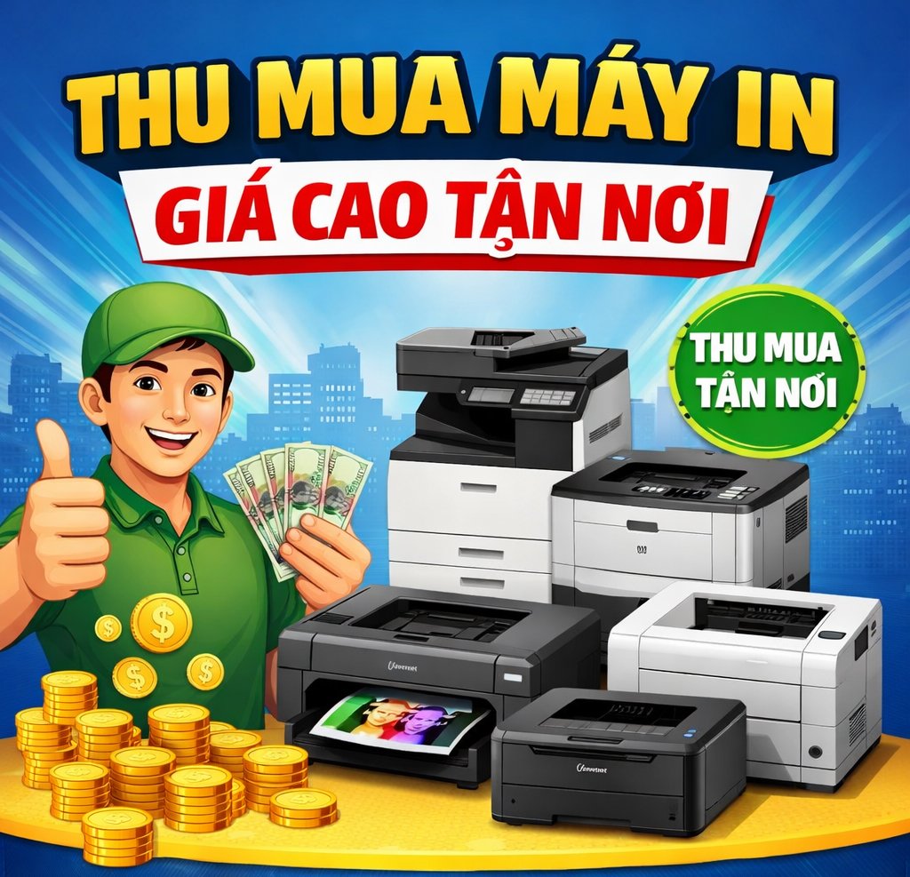 Thu mua máy in cũ giá cao ở Tây Ninh