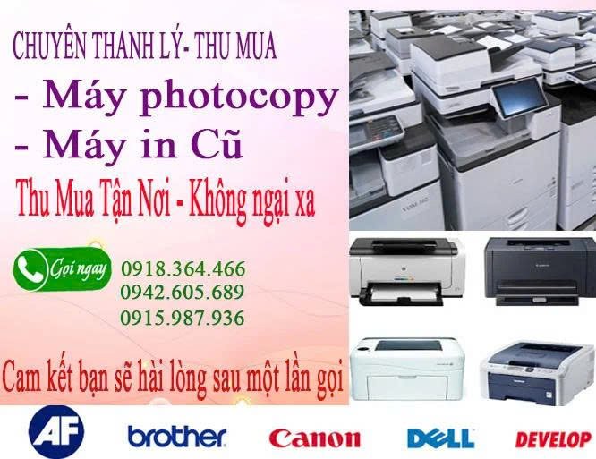 Thu mua máy photocopy cũ Tây Ninh Giá Cao