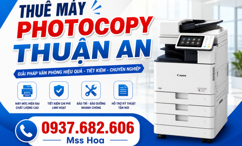 Thuê máy in thuận an