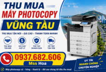 Thu mua máy in cũ hư hỏng tại vũng tàu