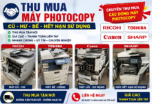 Thu mua máy in cũ tận nơi giá cao Bình Chánh