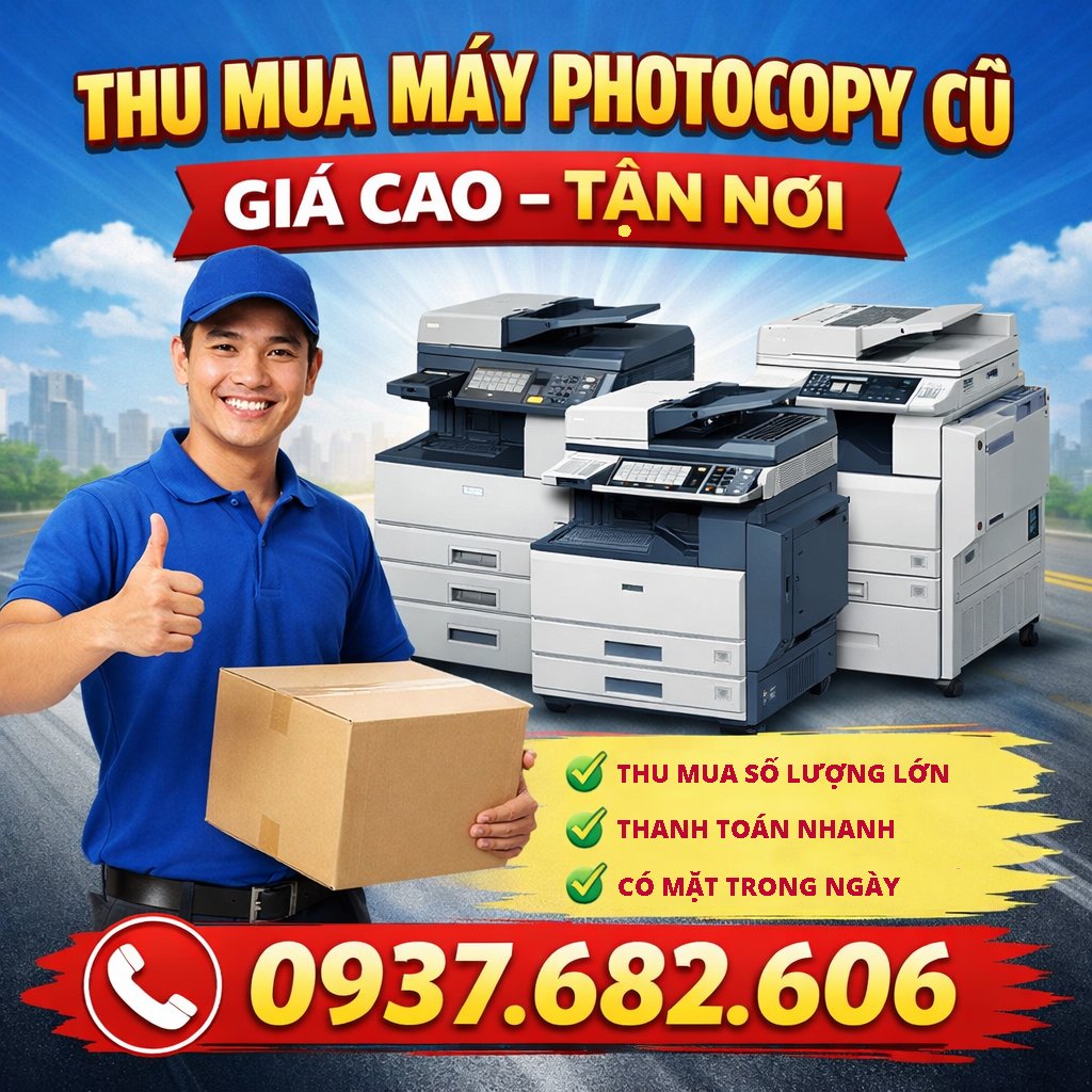 Thu mua máy in cũ Thuận an HCM