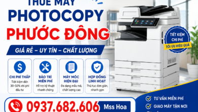 Thuê máy photocopy Phước Đông Gò Dầu