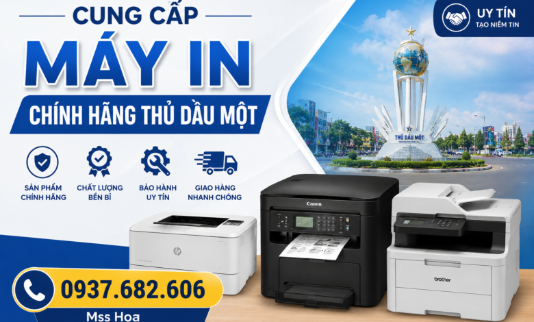 Cung cấp máy in giá rẻ thủ dầu một