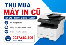Chuyên thu mua máy in hư và hỏng tại Dĩ An