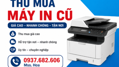 Chuyên thu mua máy in hư và hỏng tại Dĩ An