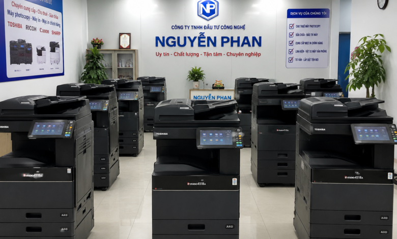 Địa điểm Thuê máy photocopy Tân Uyên