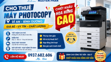 Dịch vụ cho Thuê máy photocopy dĩ an