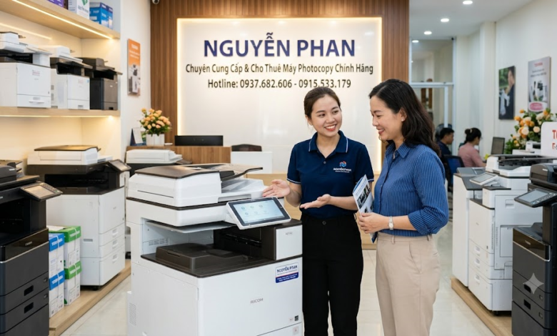 Địa điểm cho thuê máy photocopy Tân Uyên