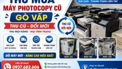 Chuyên thu mua máy photocopy cũ Gò Vấp
