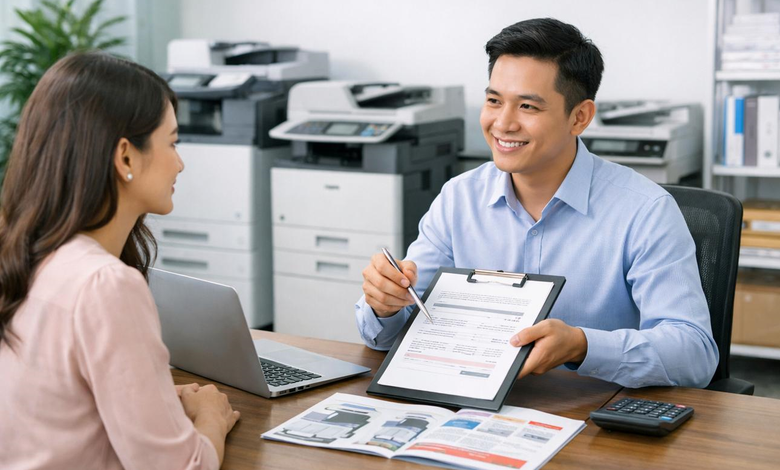 Cửa hàng cung cấp máy photocopy củ chi