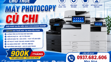Chuyên Cho thuê máy PHOTOCOPY củ chi
