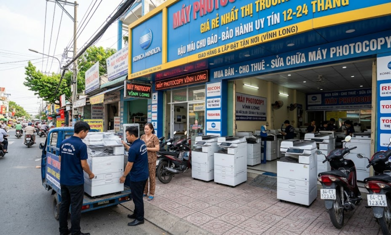 Đại lý giá sỉ máy photocopy Tỉnh Vĩnh Long
