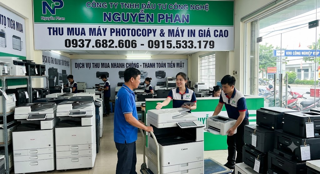 Cửa hàng thu mua máy in VSIP