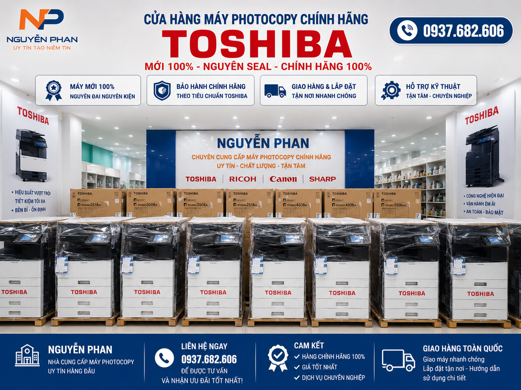 Cửa hàng bán máy photocopy thủ đầu một