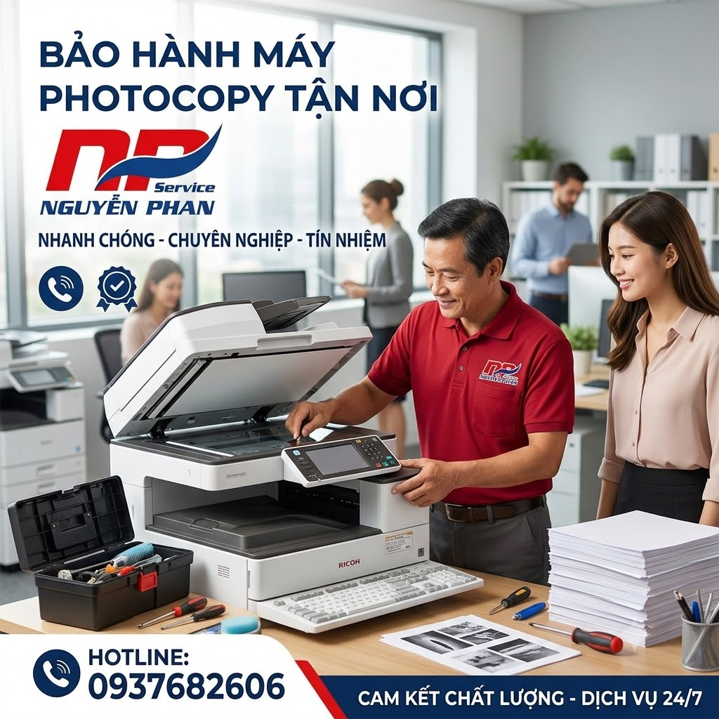 Địa điểm bán máy photocopy Tây Ninh